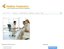 Tablet Screenshot of analise-financeira.com